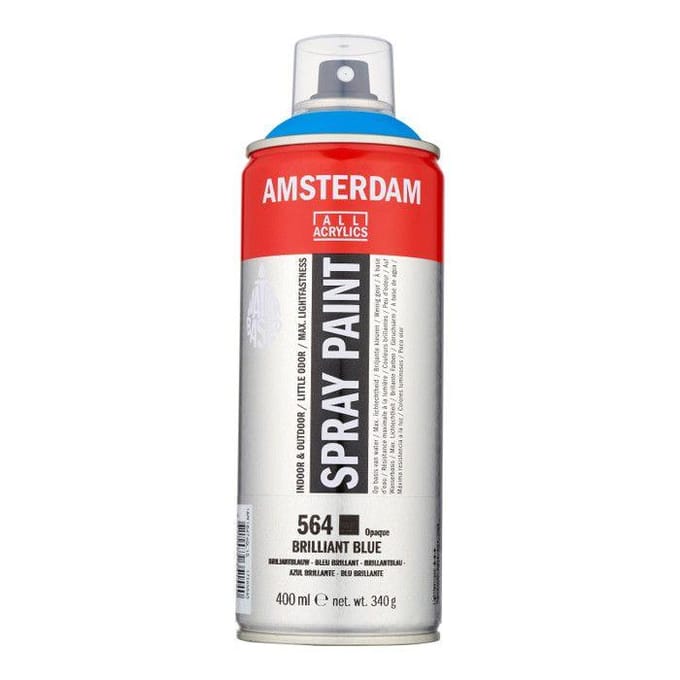 Bombe de peinture Amsterdam 400 ml bleu brillant bleu