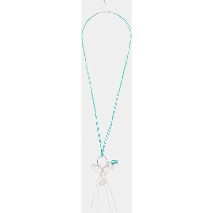 Yours Zilverkleurige Ketting Met Schelpbedelsize One Size