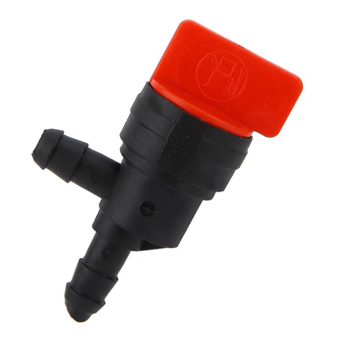 2 stuks 90 graden brandstofafsluiter geschikt voor Briggs & Stratton 698181 494539 697944