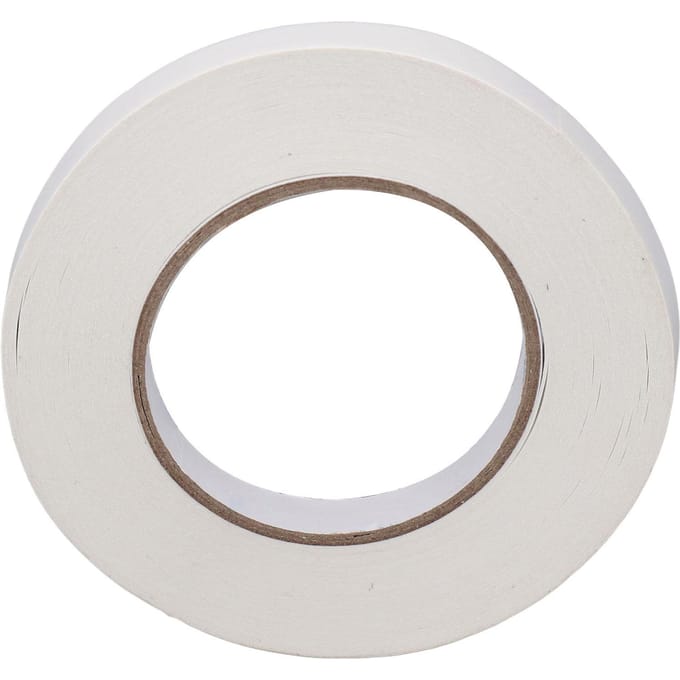 2 Stuks Dubbelzijdig Tape 15mm Breedte 50m Lengte PE Waterdichte Tape Lijm voor Bevestiging white