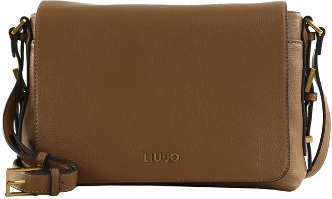 LIU JO schoudertas Mantua Messenger Bag Suede bruine