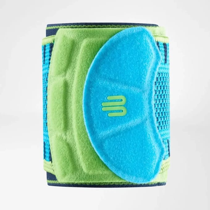 Bauerfeind Sports Wrist Strap Polsbandage-Turkoois,Limoen