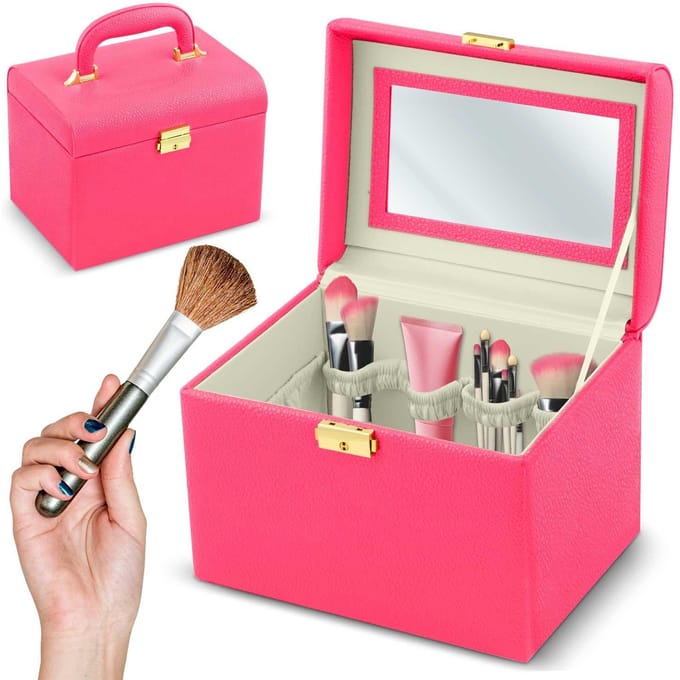 Massido MS-706 cosmetica-etui - roze