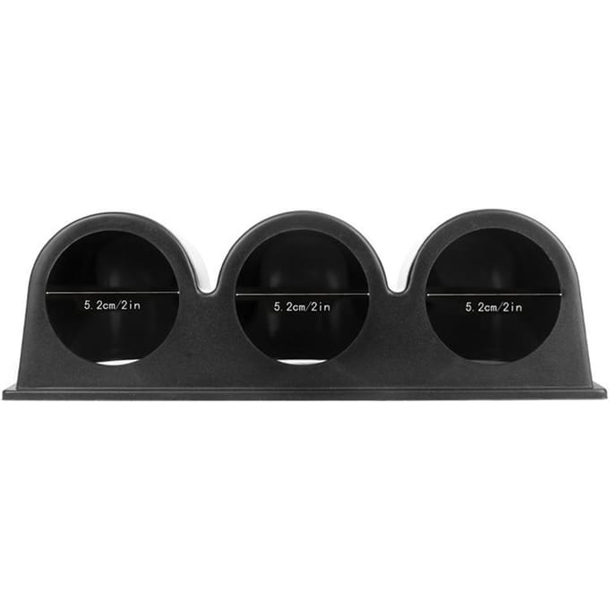 Triple Three Auto Auto Meter Pod Houder Bekerhouder 2 zwart