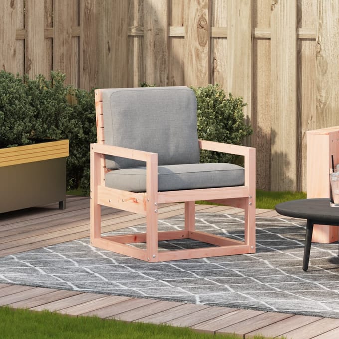 vidaXL - Tuinstoel - 57,5x63x76 - cm - massief - douglashout