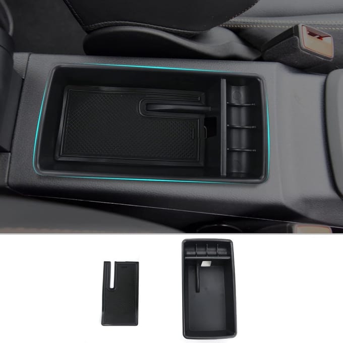 Center Console Organizer voor Audi Q2 2017-2024 - Armsteun, Opbergbak en Interieuraccessoires voor Auto