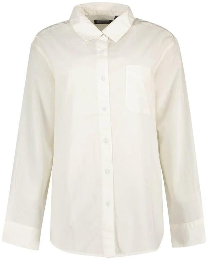 Dockers Original Overhemd Met Lange Mouwen Wit XS Vrouw