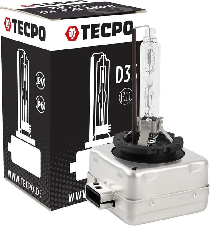 Koplamp Gloeilamp - Xenon Brander - Auto Verlichting - 12 Volt 35 Watt - 5x14x5 cm - 4300K