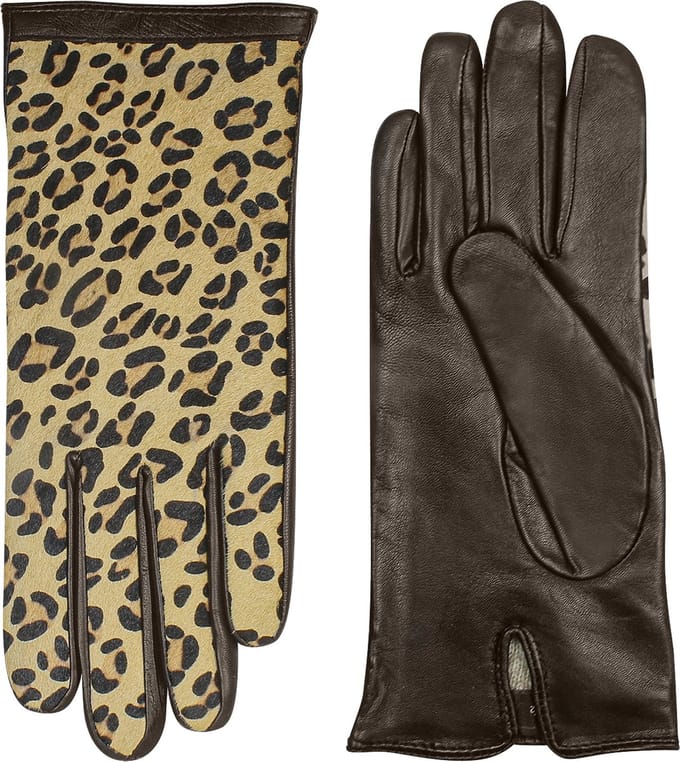 Laimbock handschoenen panterprint Isaba - 7