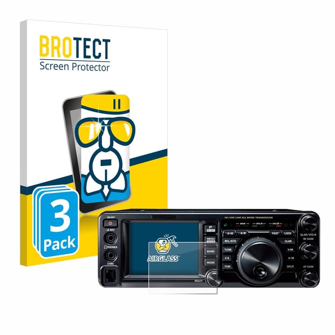 Screenprotector 3 Stuks voor Yaesu FT-991A Beschermglas transparant