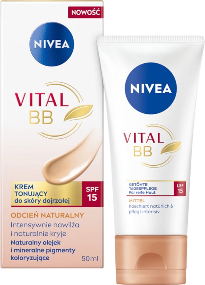 NIVEA VITAL - BB Cream - SPF 15 - Hydraterend - Tonend