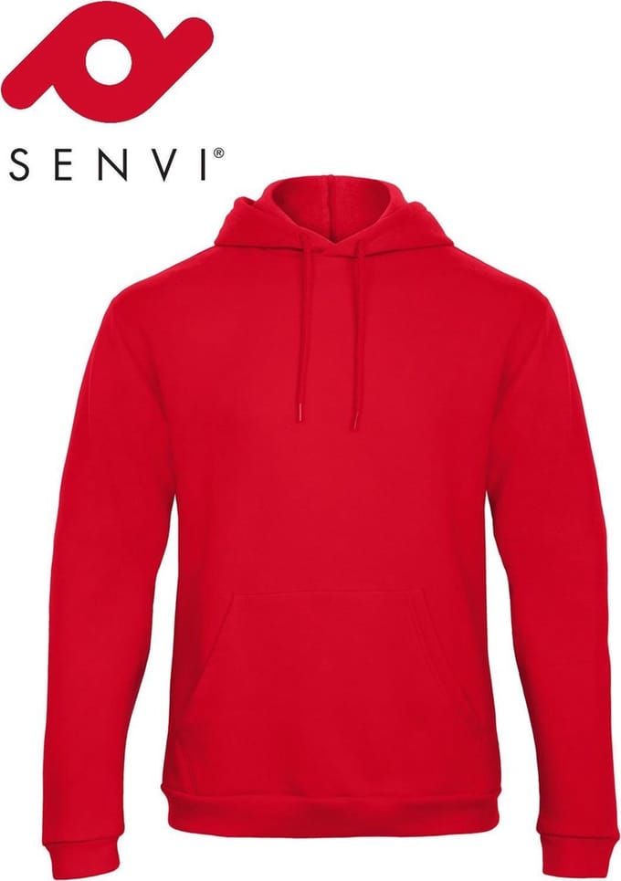 Senvi Authentic Hoodie Kleur Rood - Maat S