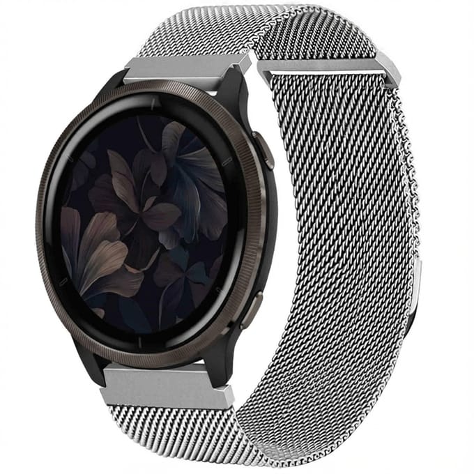 imoshion Milanees magnetisch bandje - Universeel 22 mm aansluiting - Maat S - Zilver