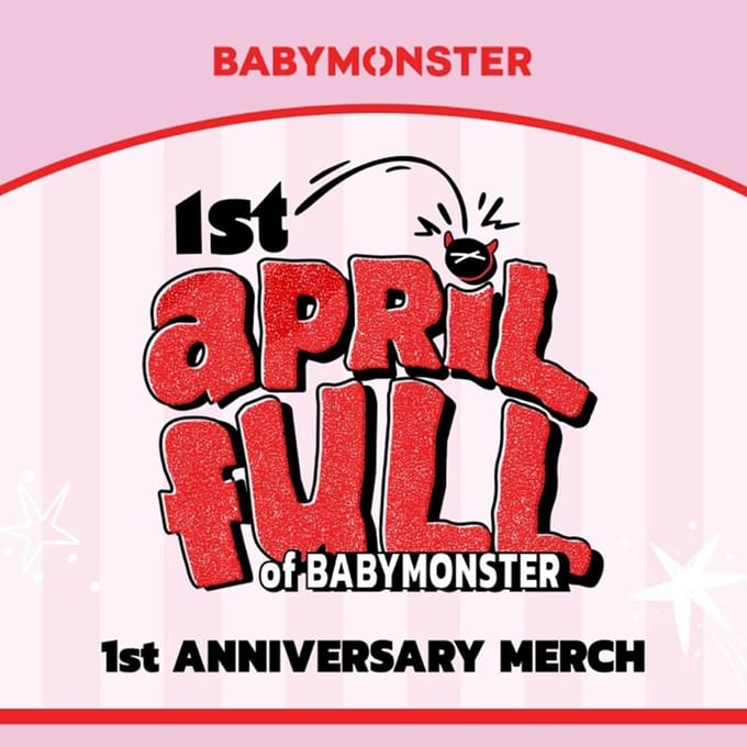 [Précommande] BABYMONSTER - Coffret photo 4 coupes 1er anniversaire white