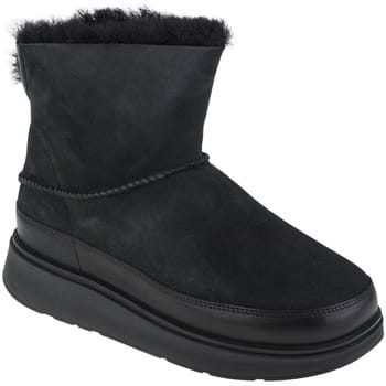 FitFlop Gen-ff Mini Omplooibare Shearling Laarzen ZWART - Maat 38