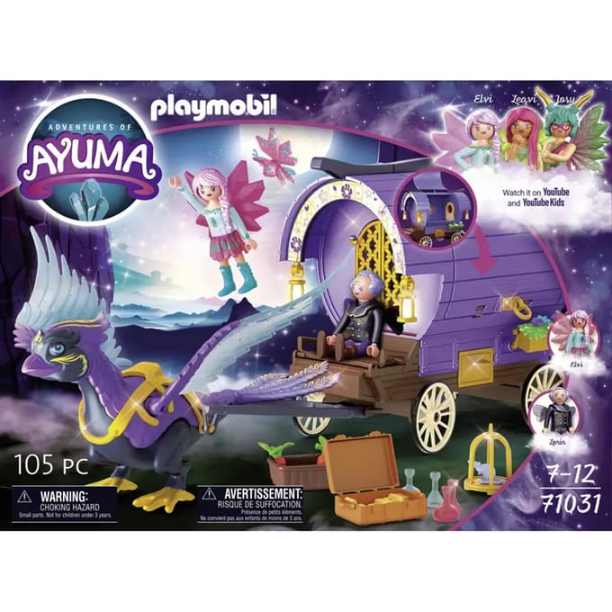 PLAYMOBIL Adventures of Ayuma Feeënkoets met feniks - 71031
