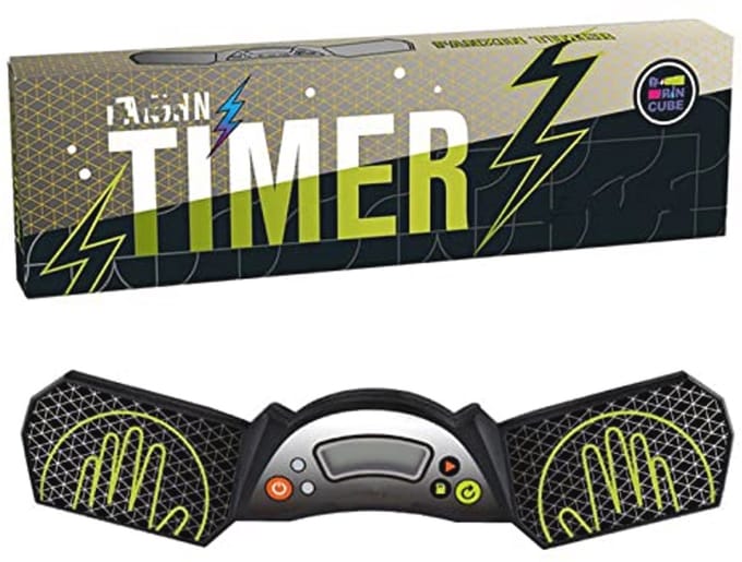 Kubusspel Timer - Speed Cube Timer - Wedstrijd Timing - Nauwkeurigheid 0001s - 27.5 cm - Zwart