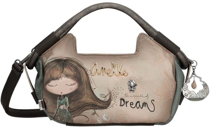 Anekke handtas schoudertas Real Short Handle Bag Multicolor veelkleurig