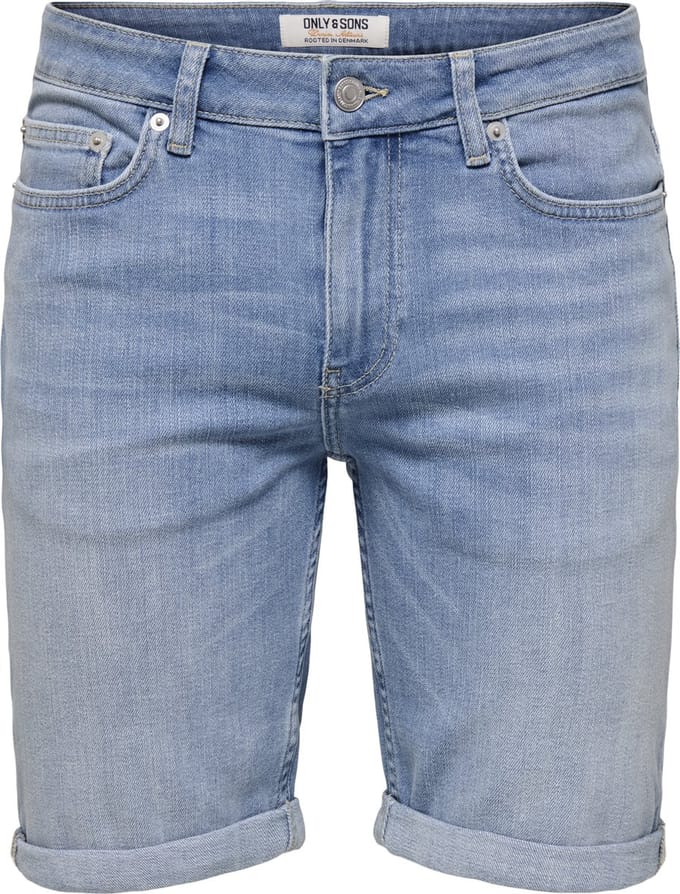 ONLY&SONS - ONSPLY BOX DNM SHORTS 2 PACK - Heren - Bermuda shorts
