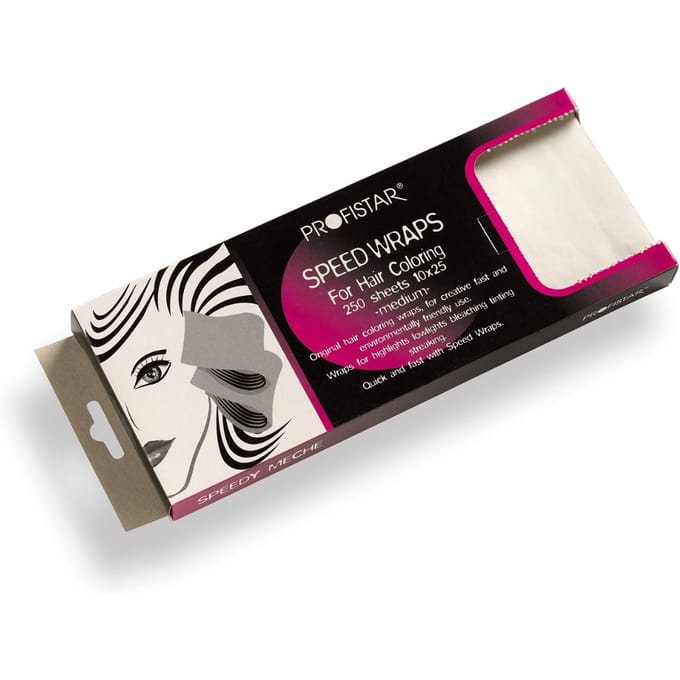 Profistar High-Light Coloring Wraps 250 vel Wit 10x25cm