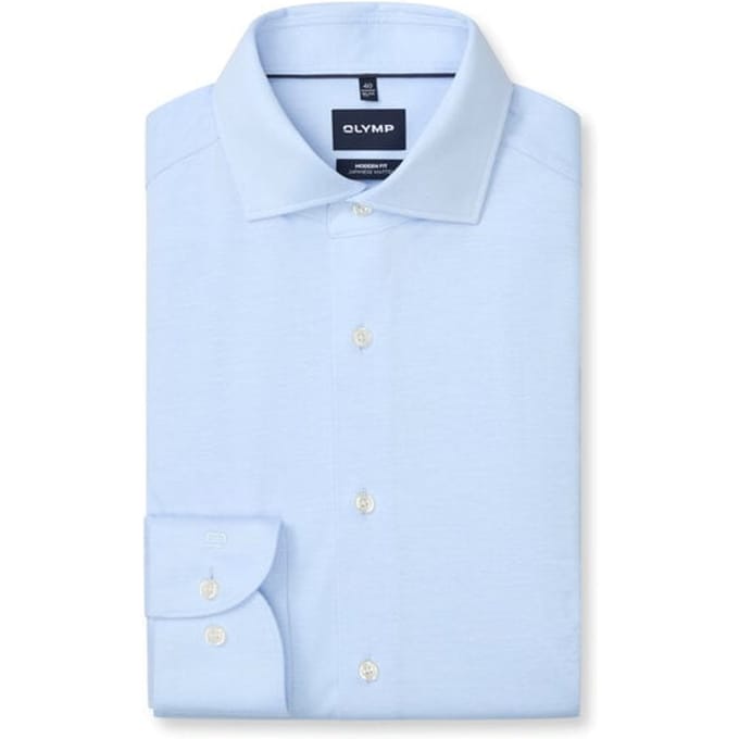OLYMP Smart Business Overhemd, Modern Fit, Royal Kent, Bleu