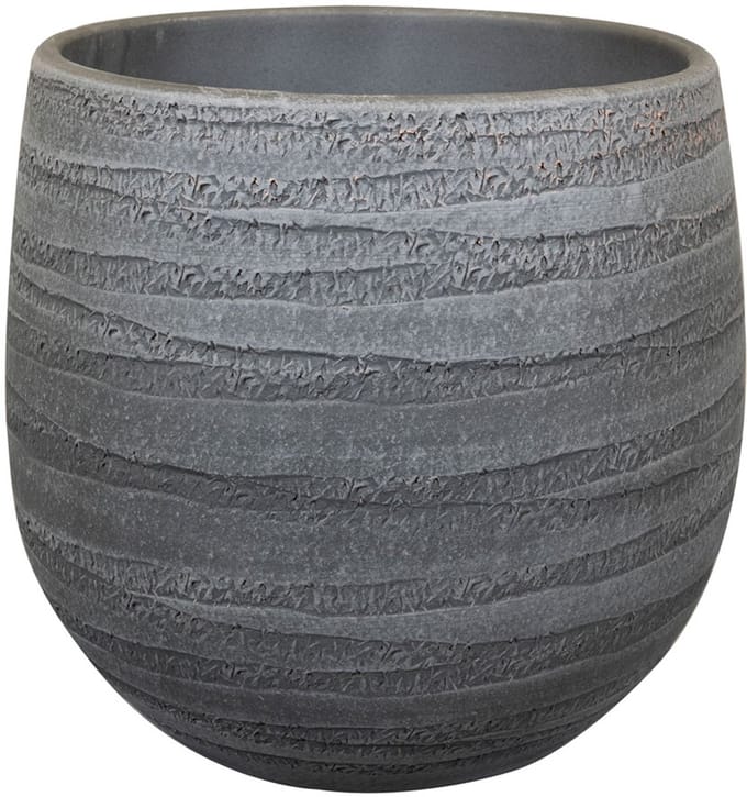 Ter Steege Bloempot Anthracite Grijs D 31 cm H 28 cm Opening 24 cm