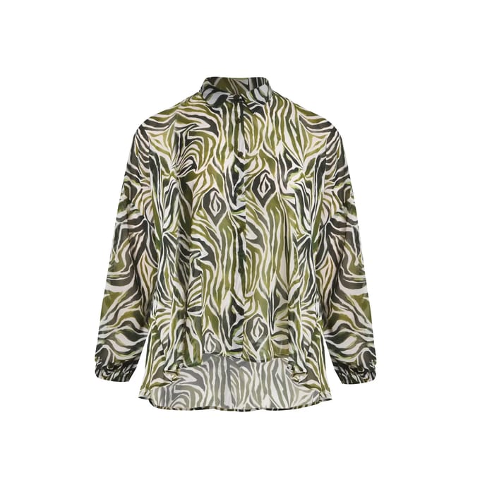 Oversized Lange Mouwen Blouse Dames Mat Fashion