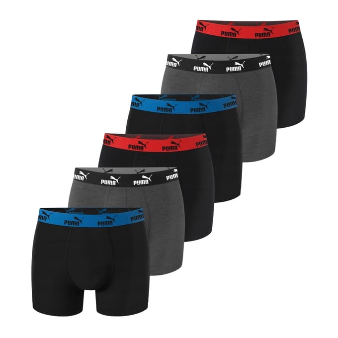 Puma Number 1 Boxershorts Heren (6-pack)