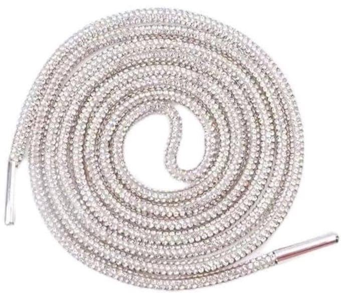 Allecto - Glitter Veters - Strass Glinsterende Veters - 160 cm