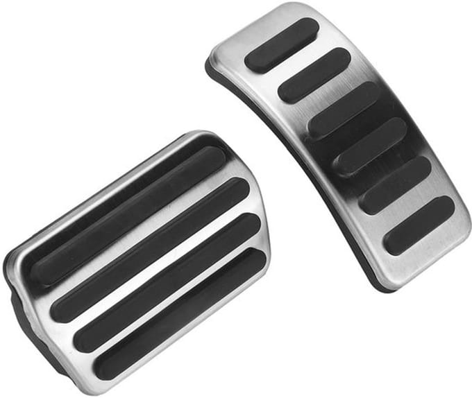 Allecto - Auto Gaspedaal Rem Koppelingspedaal Antislip - Duurzaam en
