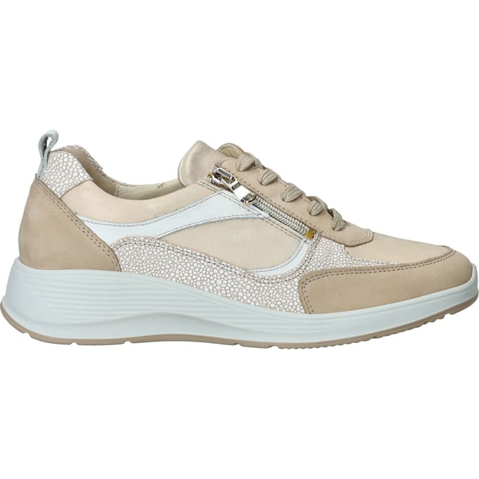Dames Sneakers Waldlaufer Kalea Desert Lightgold Zand - Maat 39
