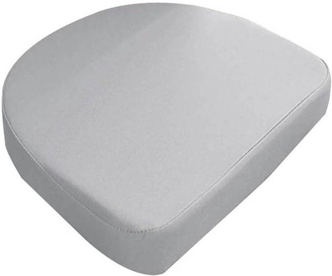 Tuinkussen U-vorm - Dikke stoelkussens - Buiten Zitten - Waterdicht Technisch Weefsel - 50 x 50 cm - Grijs
