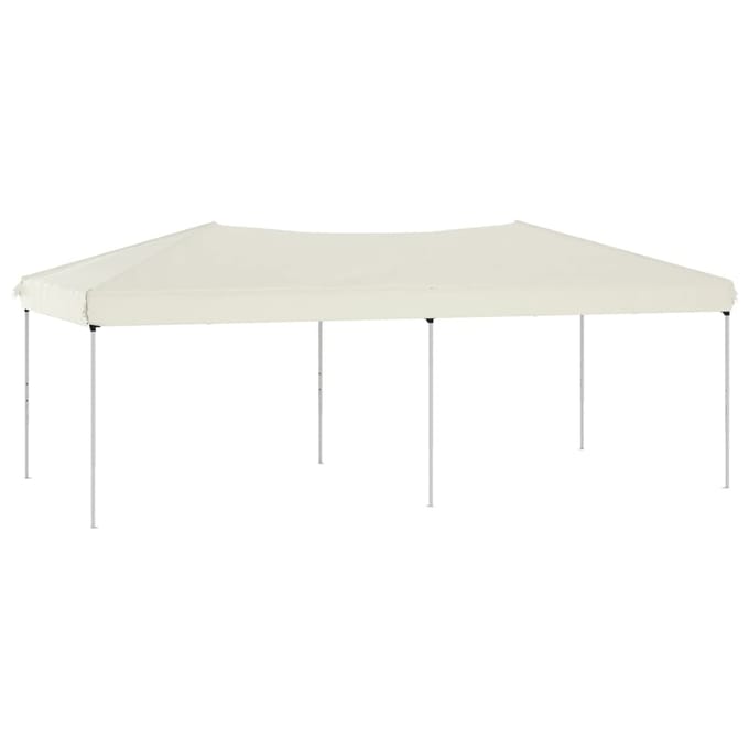 vidaXL - Partytent - inklapbaar - 3x6 - m - crèmekleurig