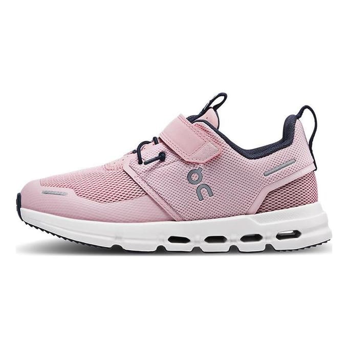 On Cloud Play Polyester Amorti Confortable Tige Basse Chaussures de Course pour Enfants Rose Enfant 3KD11431210 28.5 gray