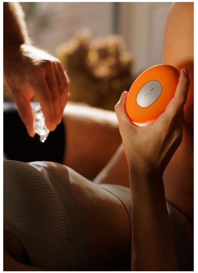 We-Vibe - Temp Lay-On Vibrator - Tangerine