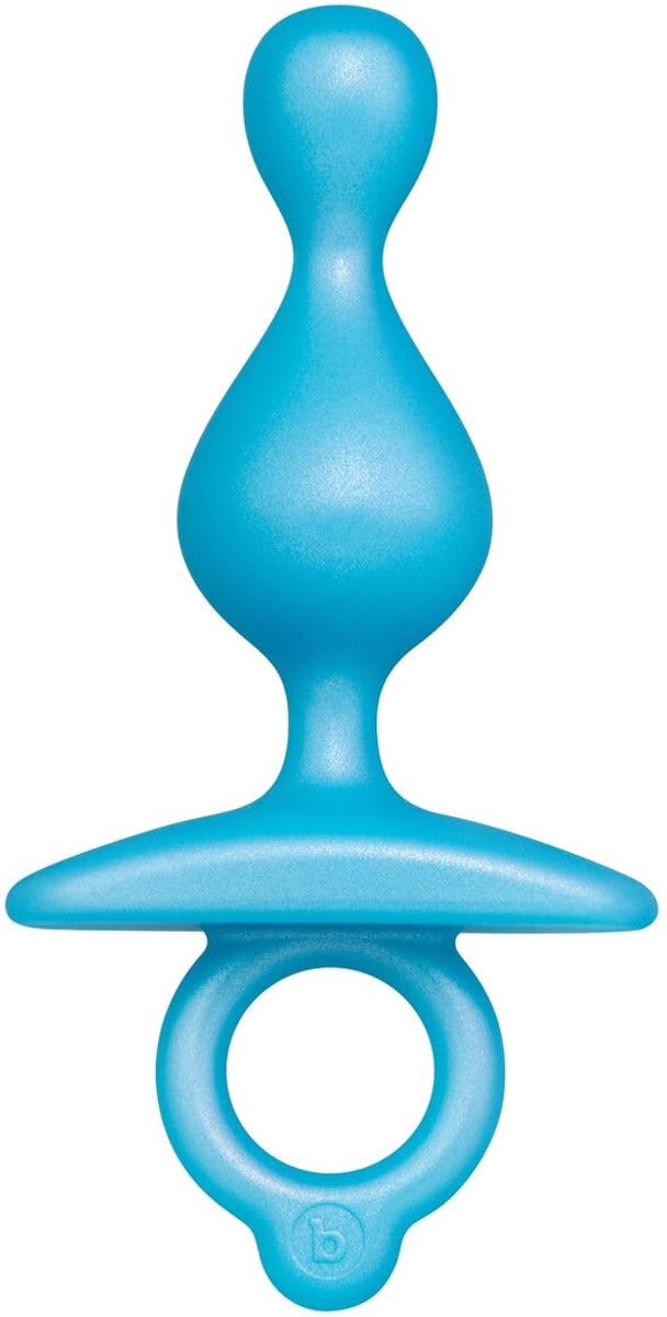 Anale Plug B-Vibe Blauw (7,6 cm)