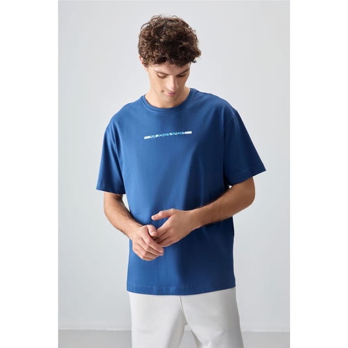 Oversized Katoenen Crew Neck T-Shirt