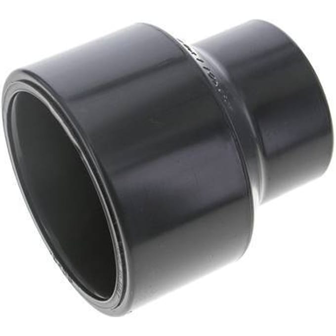 PVC verloopstuk 90 naar 63mm