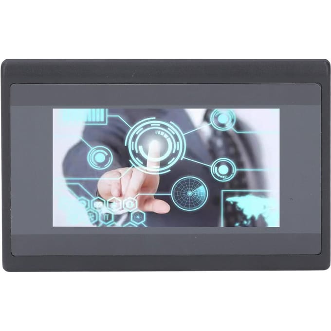 PLC Touchscreen 4,3 Inch HMI 600MHz ARM9 CPU 8MB DDR2 Geheugen Relais Output 12 In 10 Uit PLC Touch
