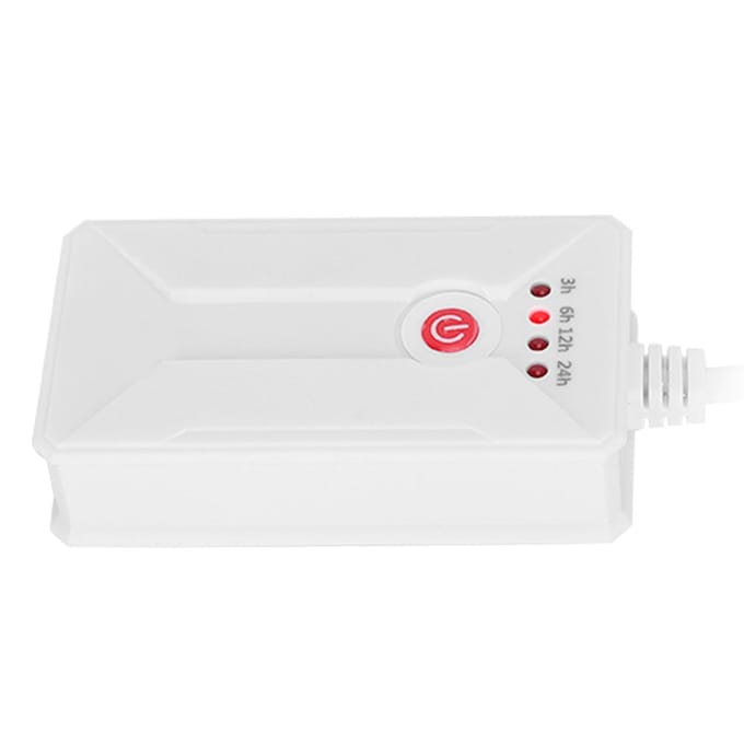 Aquarium Tijdschakelaar Standaard Intelligente Loop Multi-Segment Timer  (ZYT21 MultiSegment TimerWit ) white