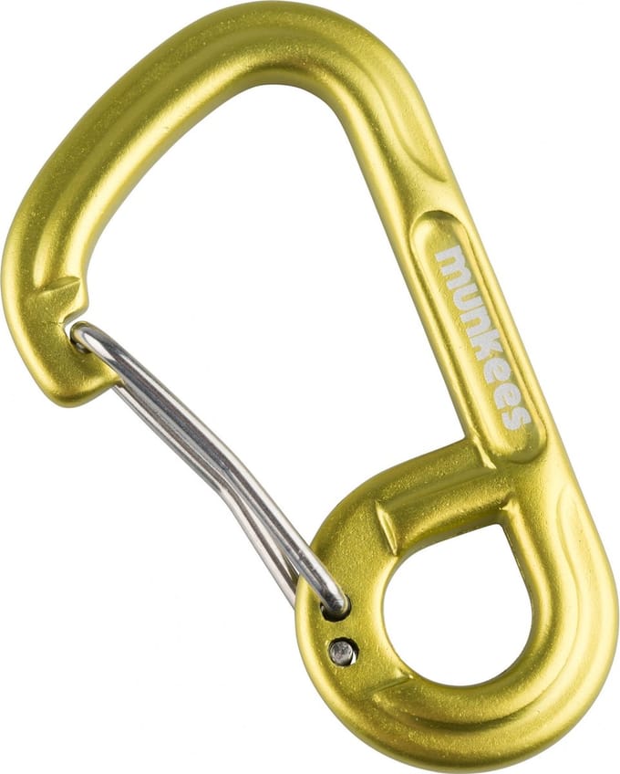 Munkees Karabijnhaak 6-shape 6 X 60 Mm Groen