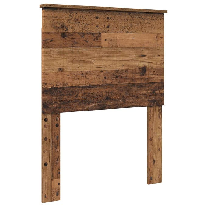 vidaXL Hoofdbord Oud Hout Bewerkt hout