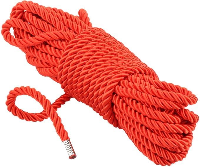 Being Fetish - Magic Touch Deluxe Silky Bondagetouw - 10 meter - Rood