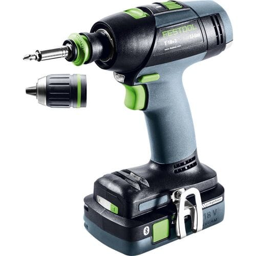 Festool T 18+3 HPC 4,0 I-Plus Accu Schroefboormachine 18V 4.0Ah in Systainer - 576446