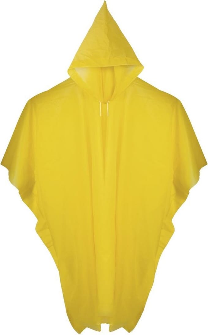 Hama Regenponcho geel