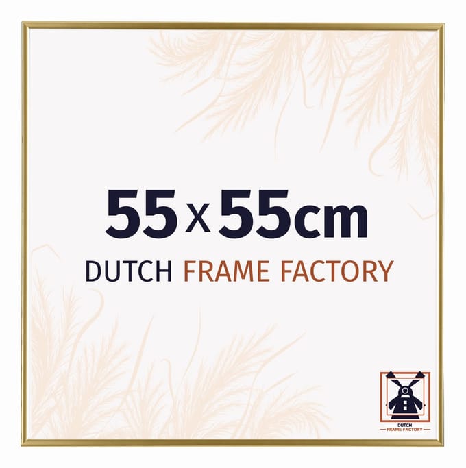 Fotolijst 55x55 cm - Kunststof - Goud - Easy