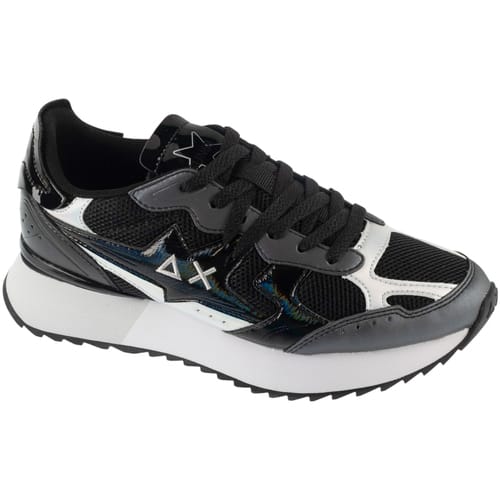 SUN68 Stargirl, Vrouwen, Zwart, Sneakers, maat: 36