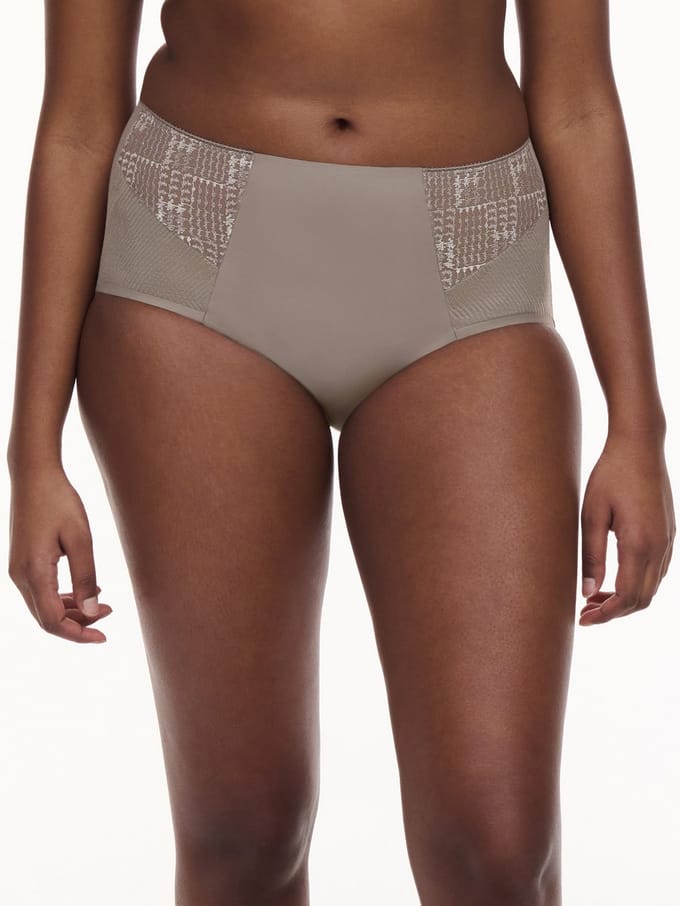 Chantelle – Intrigue – Tailleslip – C13WC6 – Safari Grey – Maat 40