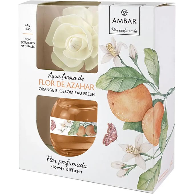 Oranje deodorantparels BigBuy Home Flor de Azahar