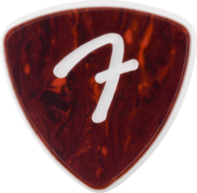 Fender 1984346300 Celluloid Plectrums FGrip 346 Vorm Schelp DriePack Origineel Klassiek